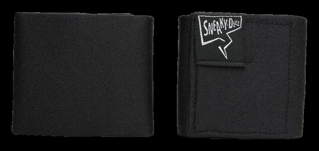 Traditional BLACK Sneakydeez Wrist Wraps (Pair)