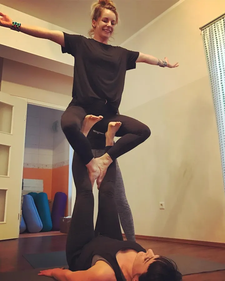 Tina Hohnjec wearing SneakyDeez